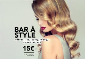 15€ les 15 minutes